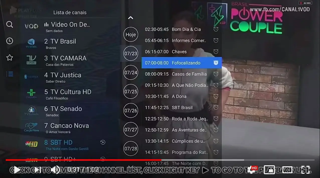 A3 A2 Latest Update IPTV brasil Portuguese Version htv 5 htv6 A Mais Nova Caixinha Brasileiro Com Mais De 200+ Popular Vi