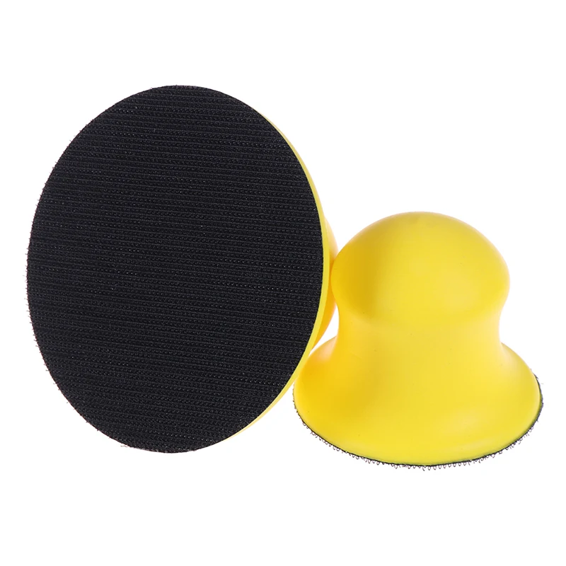 

Sanding Disc Holder Sandpaper Backing Polishing Pad Hand Grinding Block Tool 3/4/5/6inch