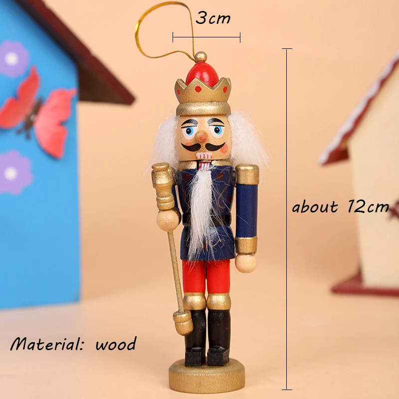 Рождественские украшения кукольные деревянные поделки детские подарки игрушки