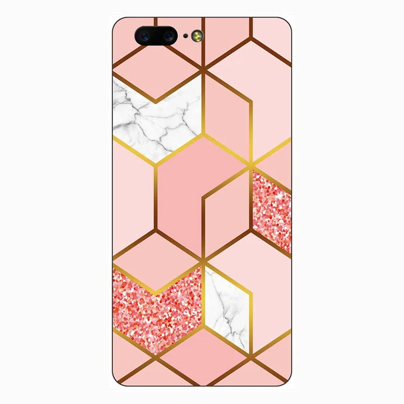 Мягкий чехол для телефона Oneplus 5 / One Plus Five A5000 блестящий Цветной силиконовый