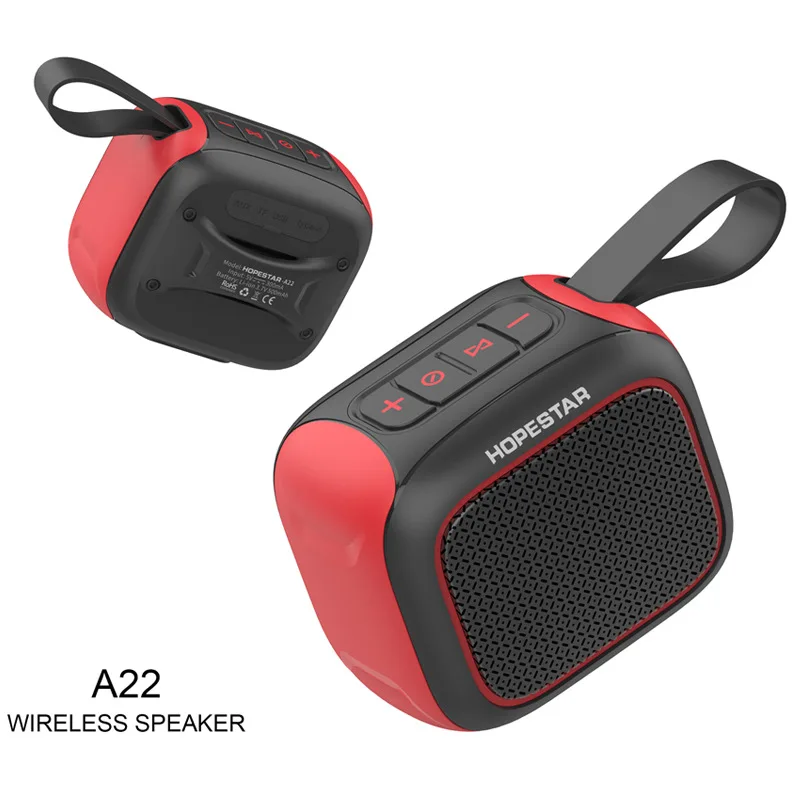 Портативная беспроводная Bluetooth-Колонка HOPESTAR A22 уличный - Цена: 0