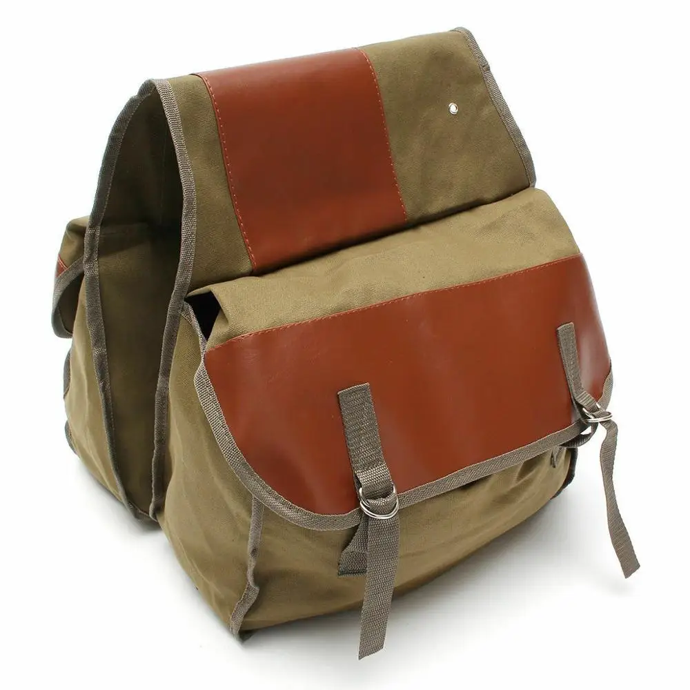 High quality Universal Backpack Carry Tail Saddle Bag Motorcycle Seat Horse Luggage Bags Travel Knight Rider |