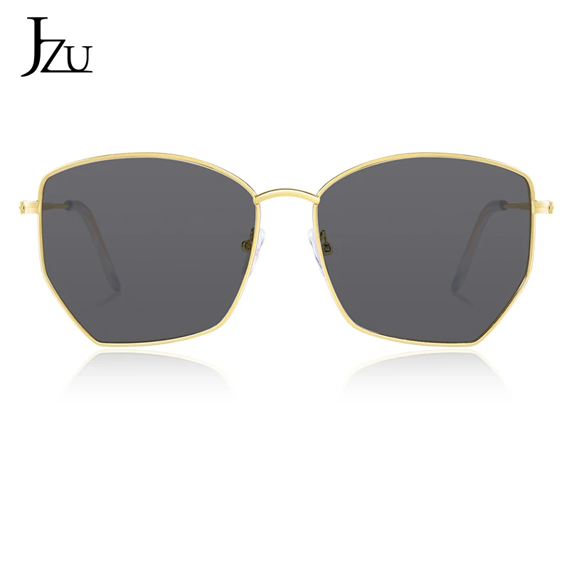 

2021 New square sunglasses women oversized fashion luxury brand designer retro metal frame transparent blue light glasses women