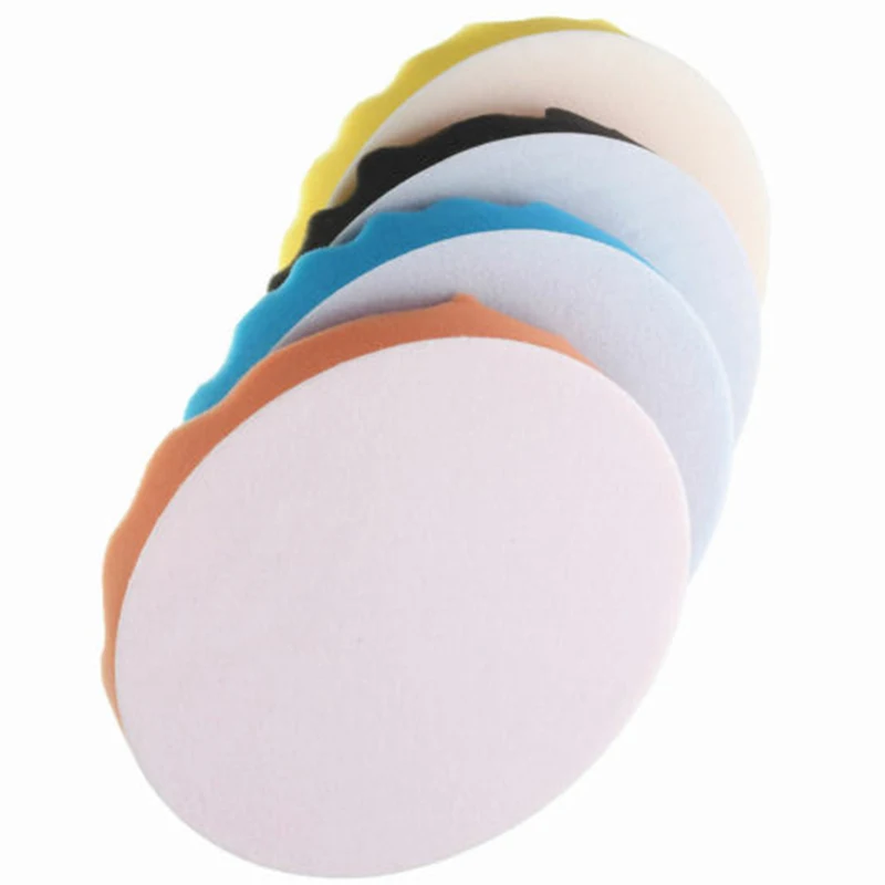 

Accessories Polishing Pads Compound Cleaning Hook And Loop 4pcs 180mm Car Auto Waxing