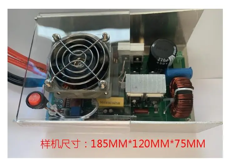 Полномостовой квазирезонансный инвертор 1000 Вт с немодулированным