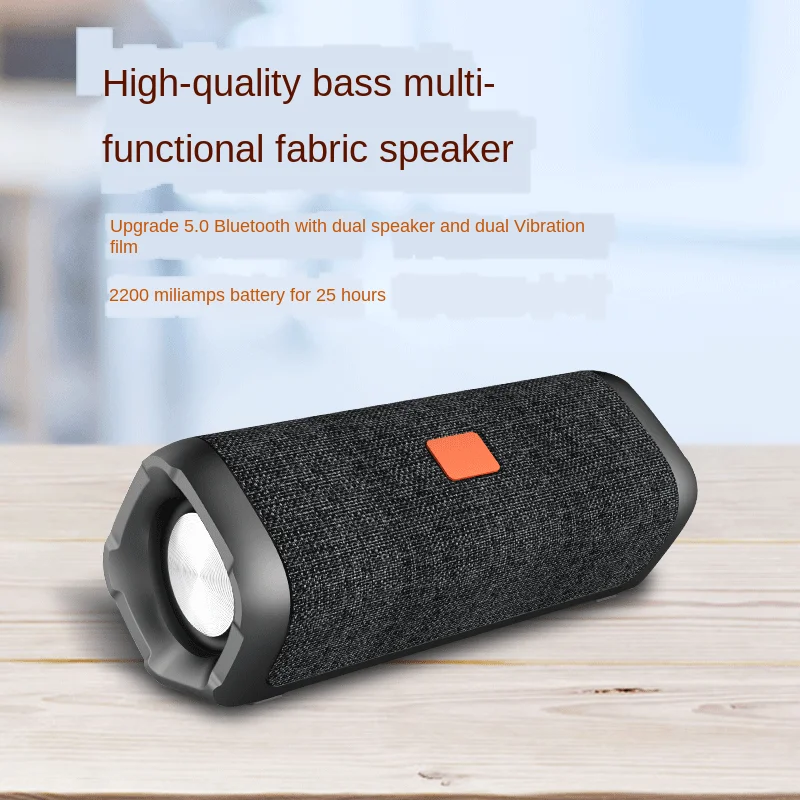 Ткань водонепроницаемый Bluetooth динамик избыточный вес сабвуфер открытый звуковая