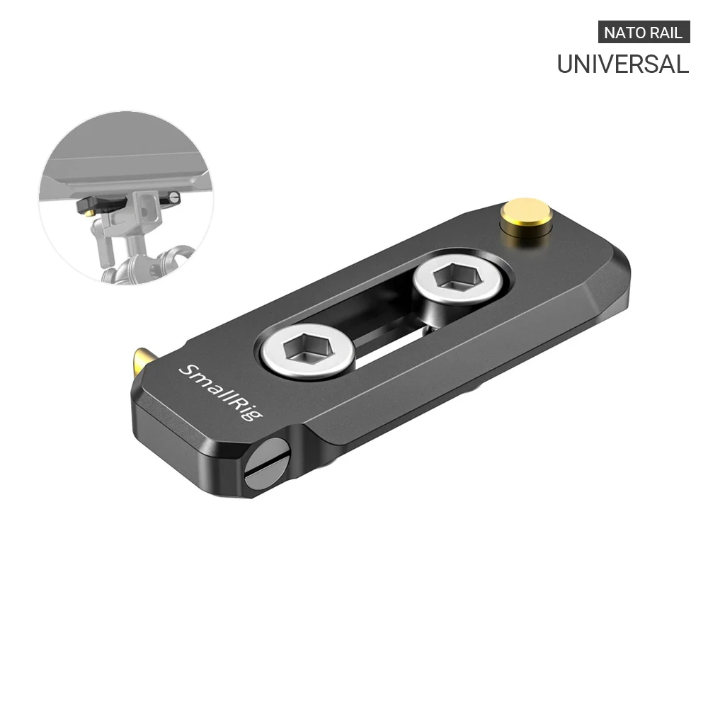 Быстросъемная Защитная камера SmallRig низкопрофильная направляющая NATO 50 мм Fr QR Nato
