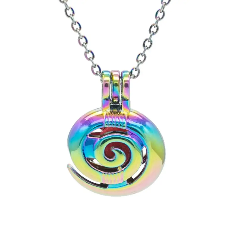 10 шт. Радужная раковина раковины устричная жемчужная подвеска в форме клеток