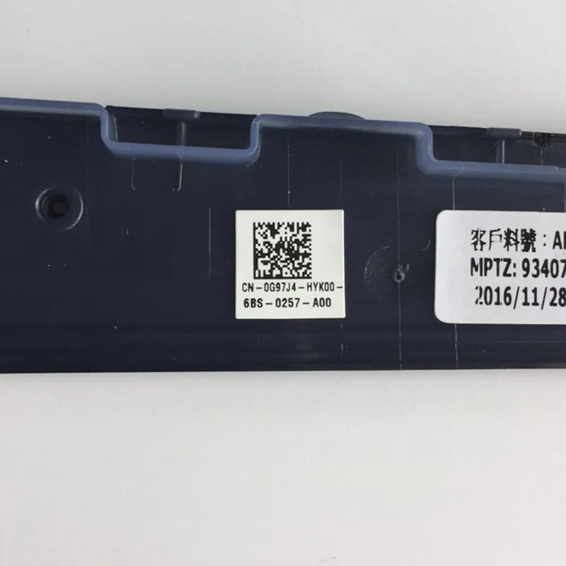 Передняя рамка для ноутбука Alienware 17 R3 P/N G97J4 0G97J4 поставляется сегодня черная