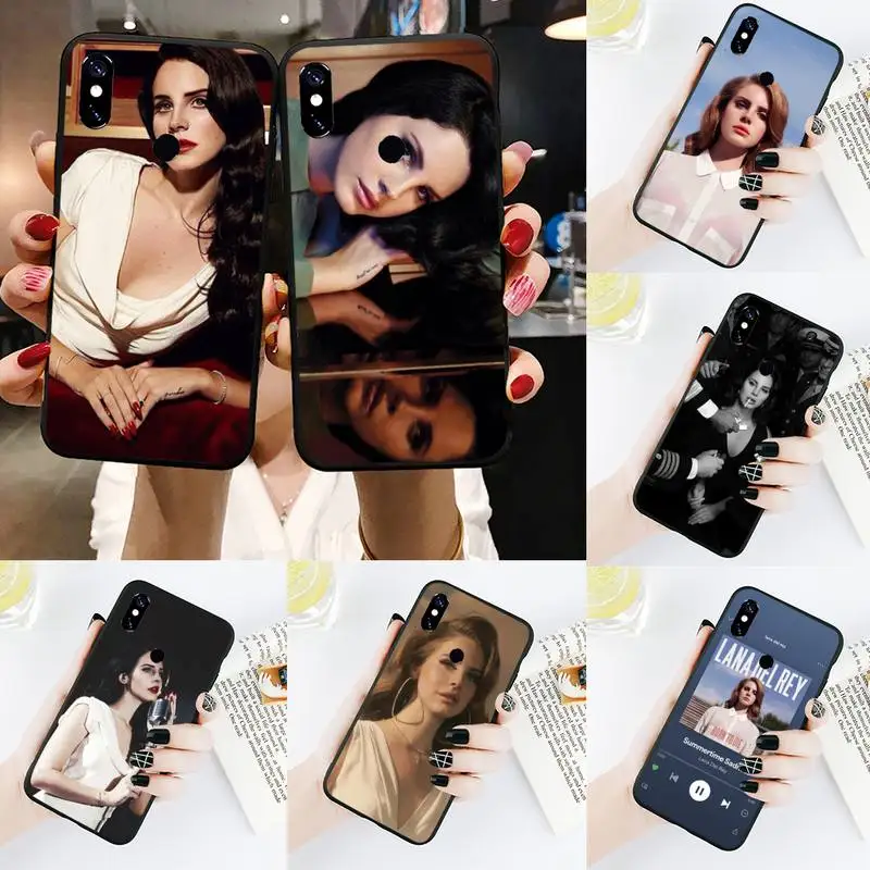 

Sexy singer model Lana Del Rey Phone Case For Xiaomi Redmi 4x 5 plus 6A 7 7A 8 mi8 8lite 9 note 4 5 7 8 pro Cover Funda Shell