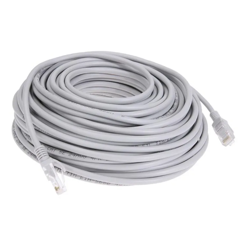 Câble Ethernet pour Ordinateur Portable et Routeur, Cordon de Raccordement pour Réseau LAN, CAT5e, RJ45