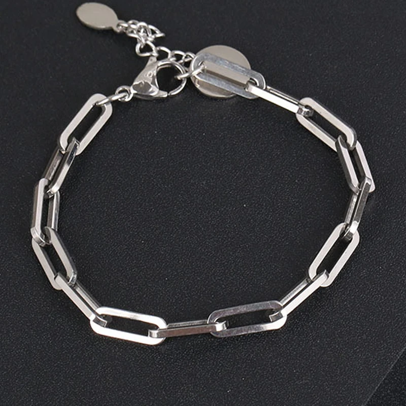 Мужские очаровательные браслеты ювелирные изделия из нержавеющей стали монет