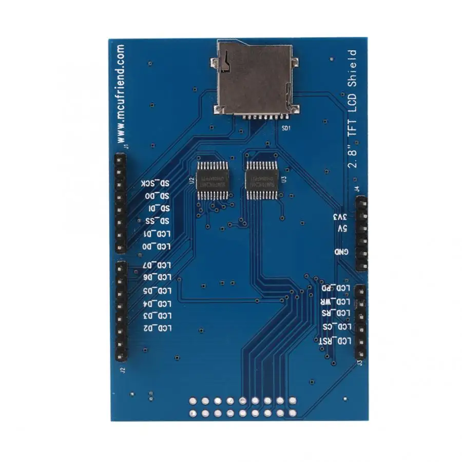 2 8 дюймовый TFT LCD сенсорный экран дисплей модуль с (TF) слот печатная плата для