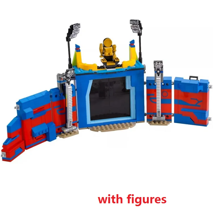 

Decool 10749 Тор Против Халка Арена столкновение Совместимость с 76088 блоками набор для мальчиков девочек друзья Строительная игрушка для детей П...