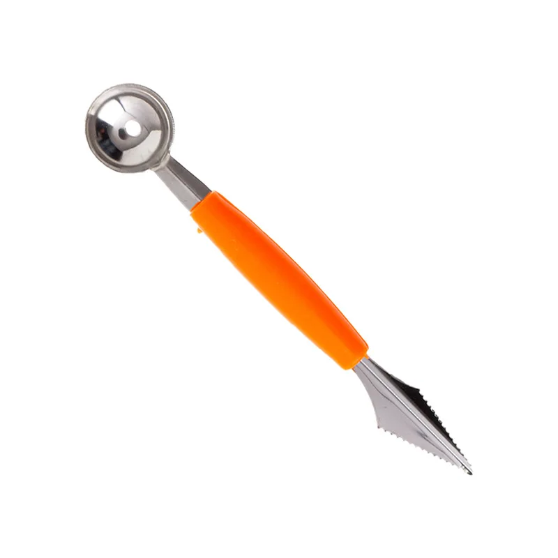 

Household creative stainless steel watermelon digging ball spoon fruit carving knife all-in-one multi-purpose function