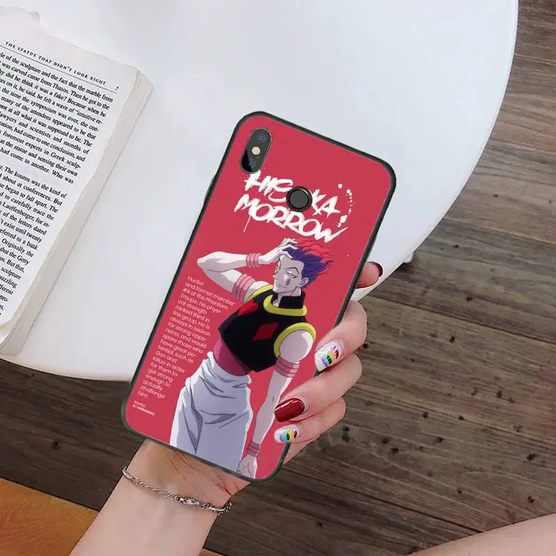 

Hisoka Hunter x Anime Phone Case For Xiaomi Redmi note 4 4X 8T 9 9s 10 K20 K30 cc9 9t pro lite max