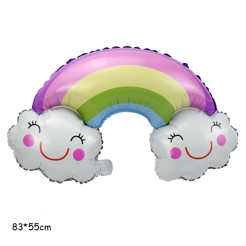 1pc ballon 123 вечерние воздушные шары в виде единорога, 10 шт., розовые латексные воздушные шары в виде единорога, вечерние украшения в виде единорога, украшения для дня рождения, Детские сувениры - Цвет: 1pc ballon
