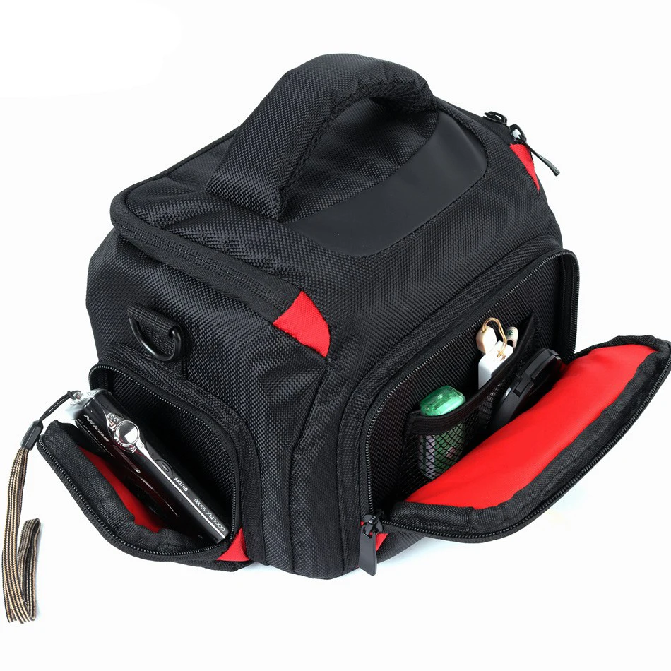 High Capacity Waterproof Camera Bag Case for Canon EOS 1300D 1200D 760D 750D 700D 600D PENTAX K3 K5 K7 K-5 II K70 K50 K30 K-500 |