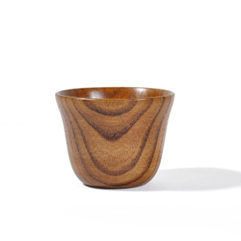 

mini Cup Solid Wooden Wine Coffee Tea Beer Water Bottle Cup Mug