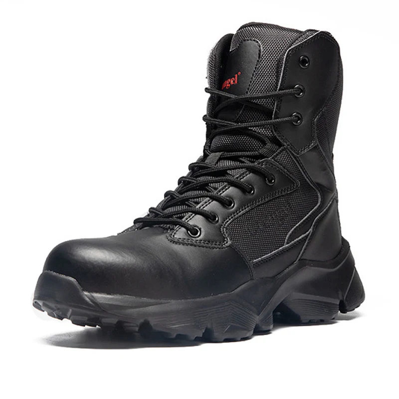 Winter Safety Boots Steel Toe Men Boots Safety Shoes Military Boots Anti-smashing Work Shoes Lightweight Winter Boot Men Shoes