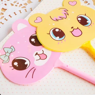 Новые милые животные в форме вентилятора креативная шариковая ручка мультяшная