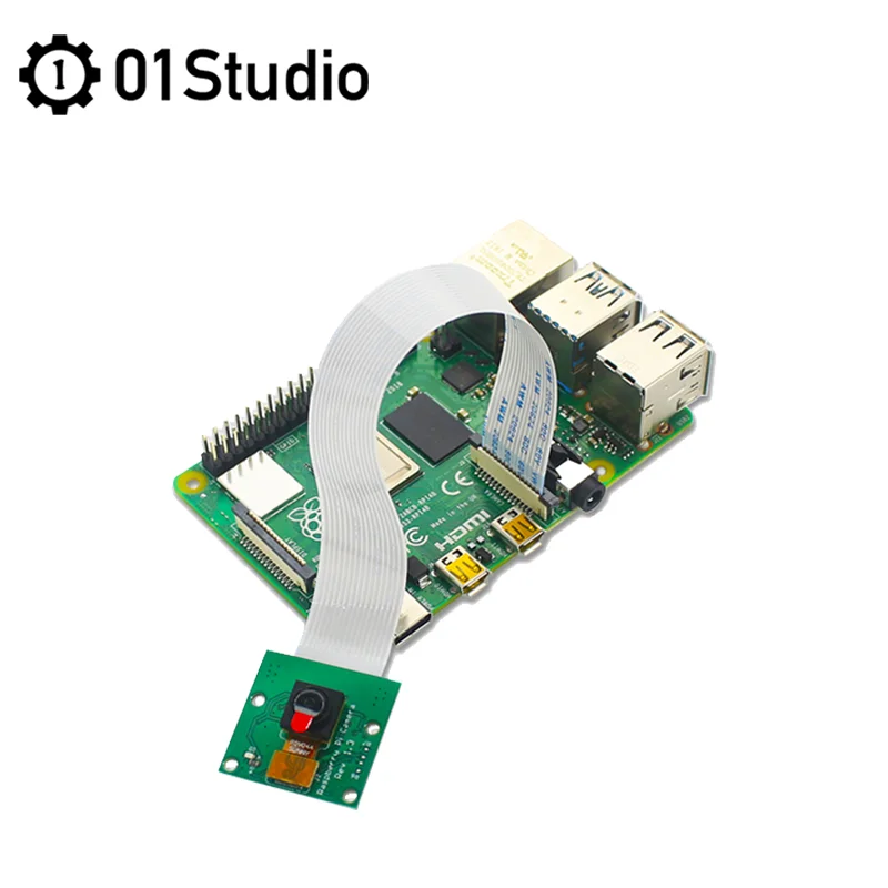 01 студия Raspberry Pi CSI модуль камеры OV5647 поддержка 2B 3B + 4B 5 миллионов пикселей |