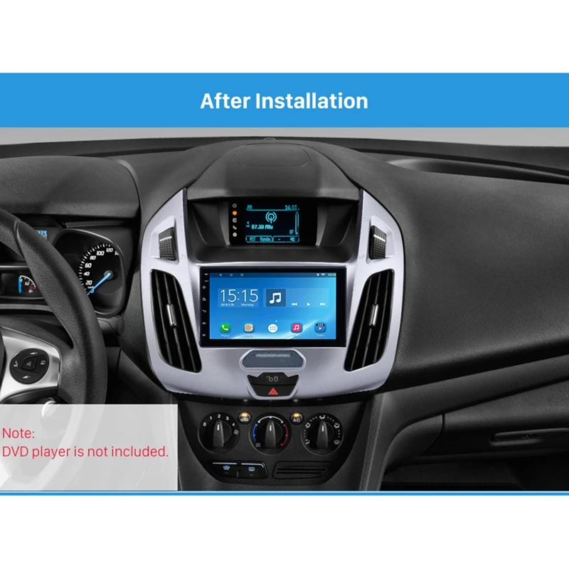 Автомобильная радиопанель AL22 -2 Din комплект для установки рамы DVD FORD Transit Connect Tourneo