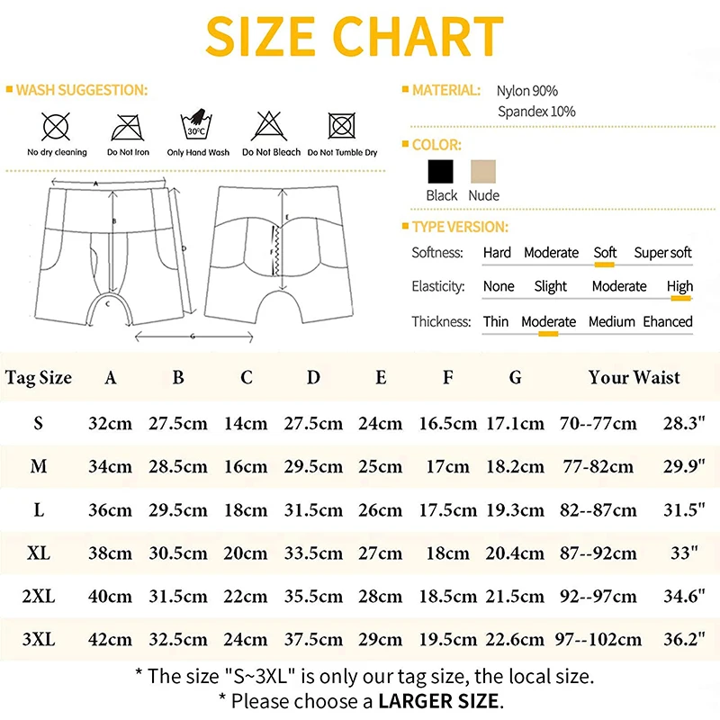 Men Butt Lifter Shapewear Shorts Butt Shaper Boxer Padded Enhancing Underwear Tummy Control Body Shaper Waist Trainer