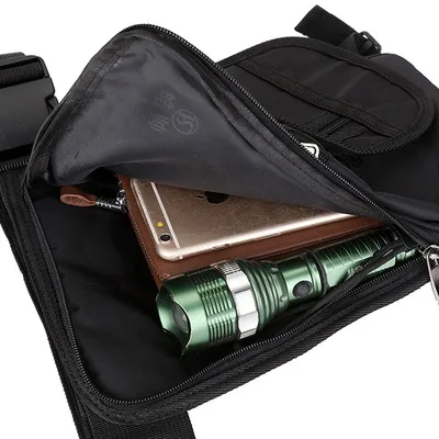 New multifunctional fashion nylon leg pouch for mountaineering outdoor travel sports convenient waist bag Coin Purse | Багаж и сумки