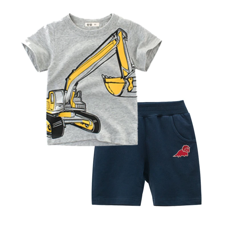 HH/детская одежда спортивный костюм для мальчиков летняя камуфляжная футболка с