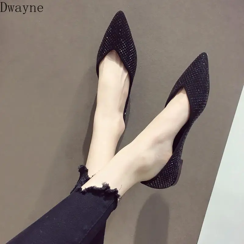 Остроносые женские туфли новинка сезона осень 2020 Женская необычная красная