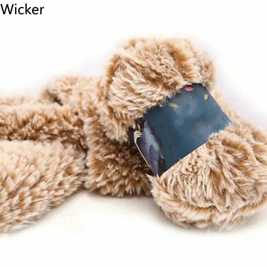 100 г около 64 м Новинка ресницы перо пряжа пушистый мех бархат для DIY ручного