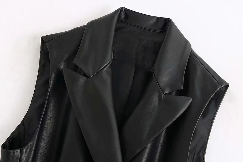 Gagarich женские жилеты без рукавов с поясом на талии элегантная осенне зимняя