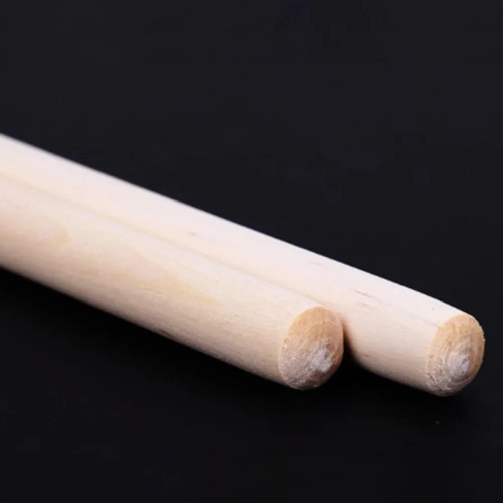 One Pair Professional 5A Drum Sticks Maple Wood Drumsticks Durable Percussion Musical Instruments Accessories 41x1.42cm