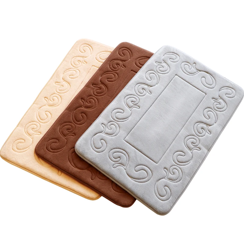 Противоскользящий коврик для ванной комнаты европейская губка с медленным