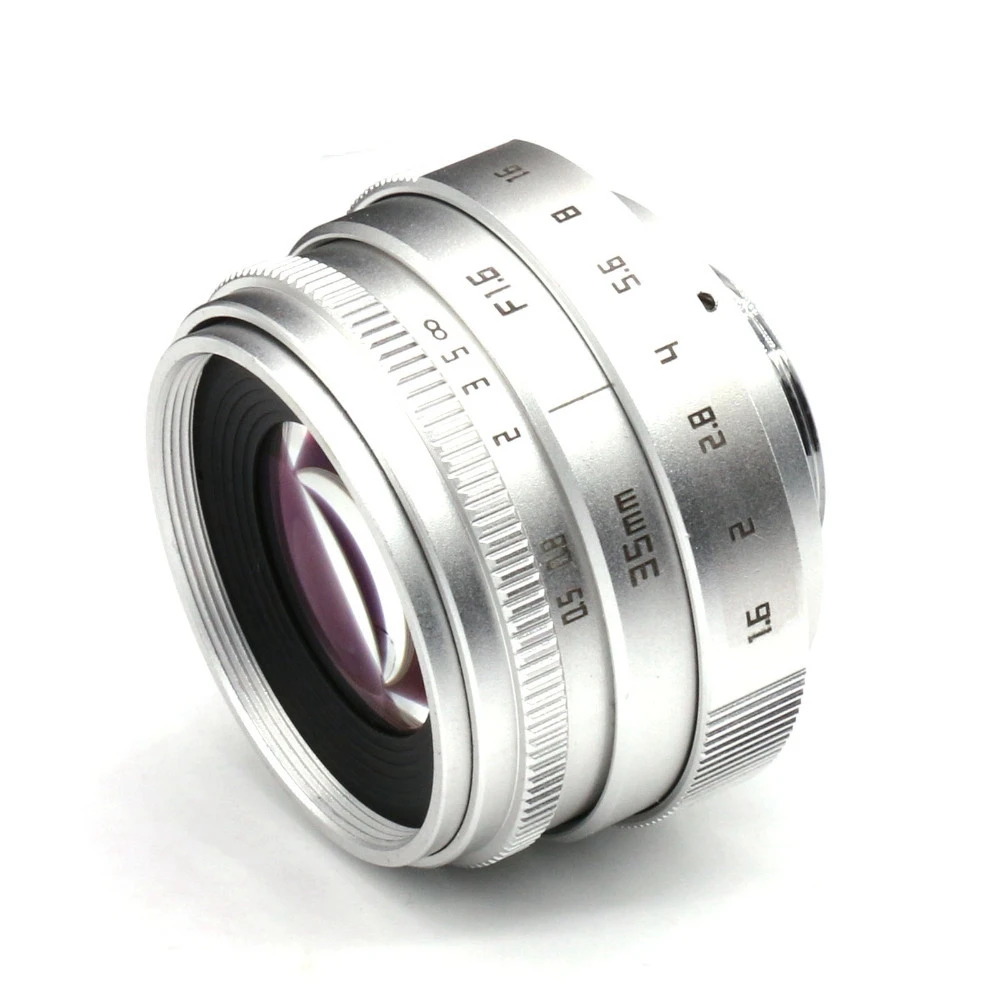 35 мм F1.6 C крепление объектива камеры с переходным кольцом для Canon EOSM / M2 M3|Объективы
