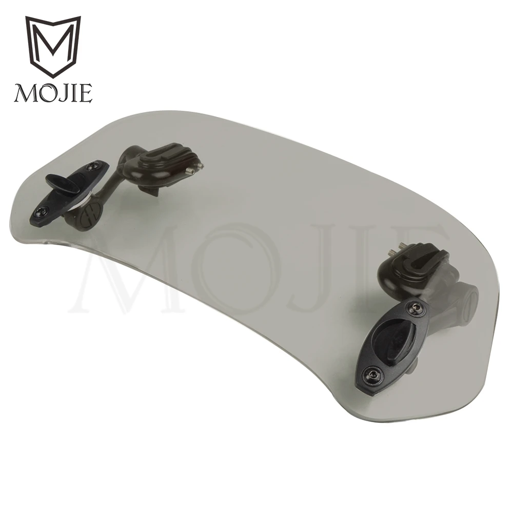Motorcycle Windshield Extension Spoiler Windscreen Air Deflector For YAMAHA XVS VStar 1100 1300 400 650 950 1200 250 Dragstar |