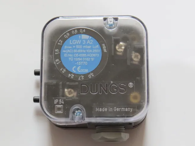 

Оригинальный датчик давления воздуха DUNGS LGW3A2 LGW10A2 LGW50A2 LGW3A4