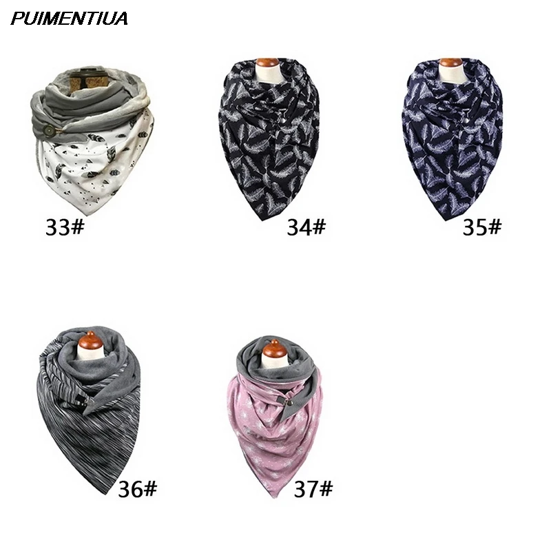 37 стилей шарфы для женщин и мужчин Модные Винтажные Лоскутные зимние теплые шали