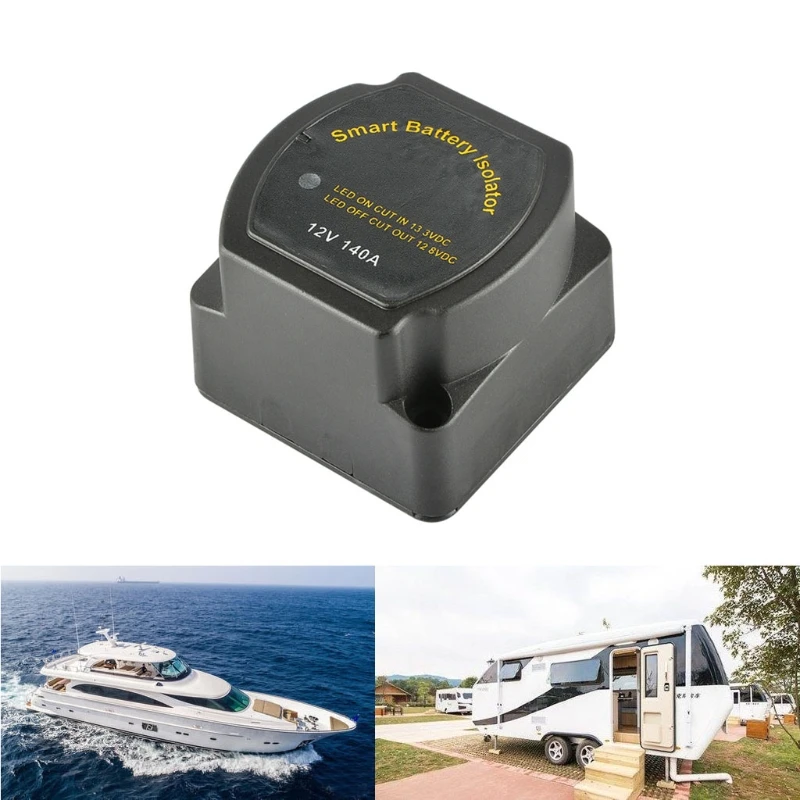

Intelligent Voltage Sensing Split Charge Relay 12v Camper Boat Motorhome
