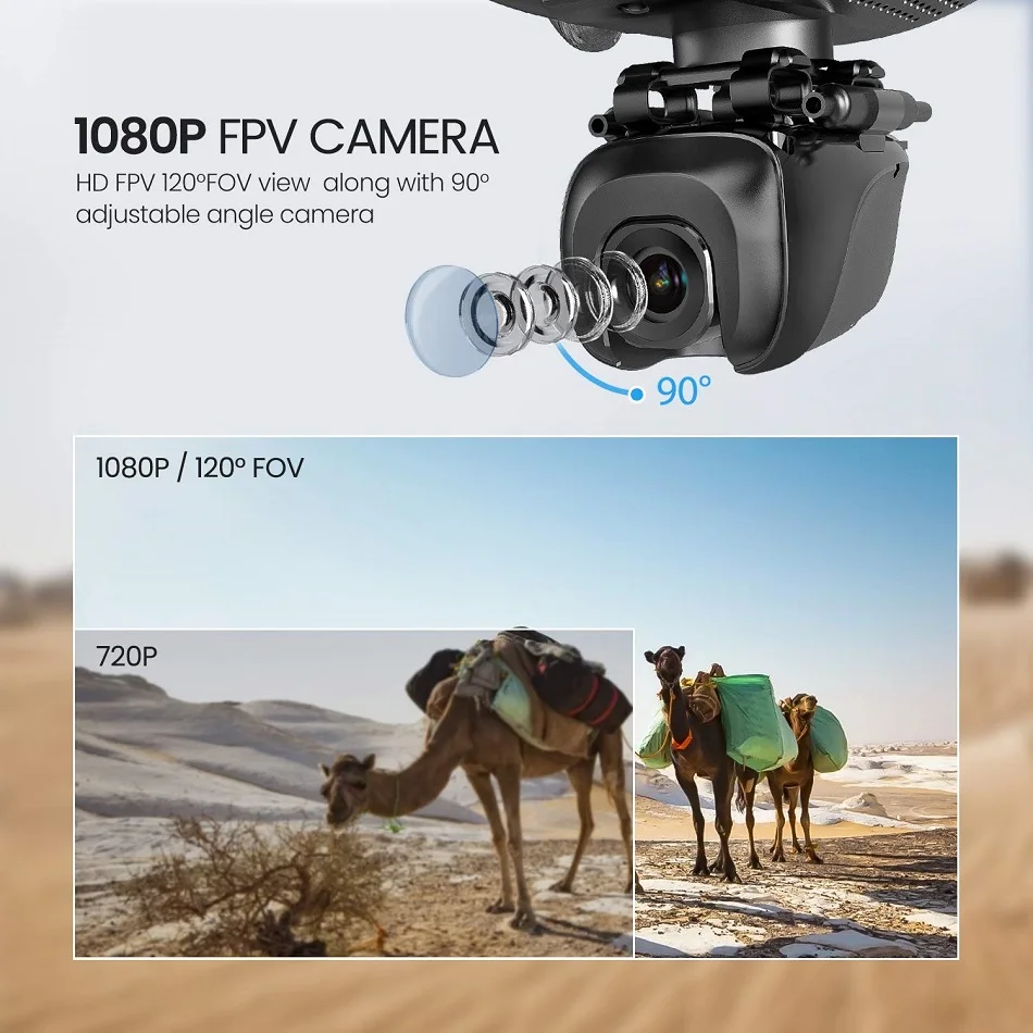 Potensic D58 GPS FPV Дрон 1080P HD камера профессиональный 5G Wifi RC селфи Follow Me ГЛОНАСС