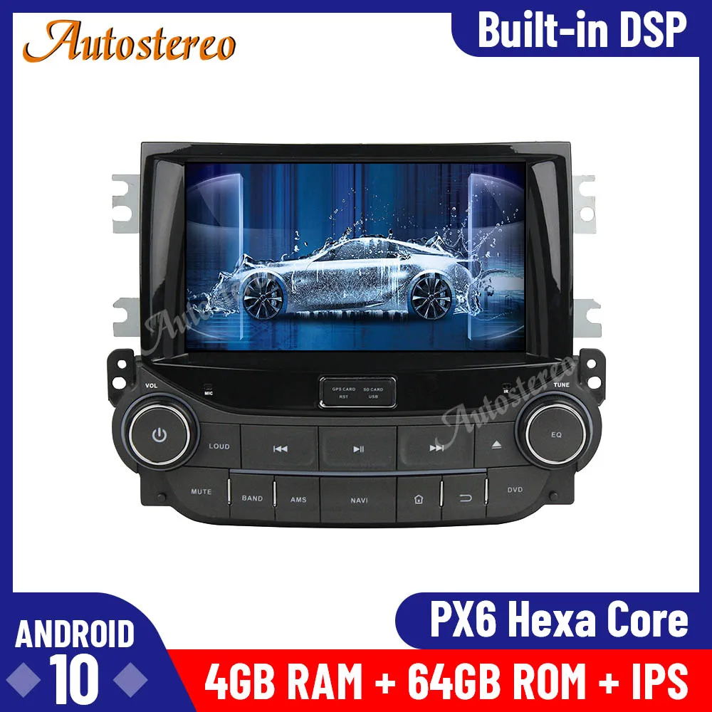 Автомобильный мультимедийный плеер Android10 GPS навигация для CHEVROLET MALIBU 2013 2015