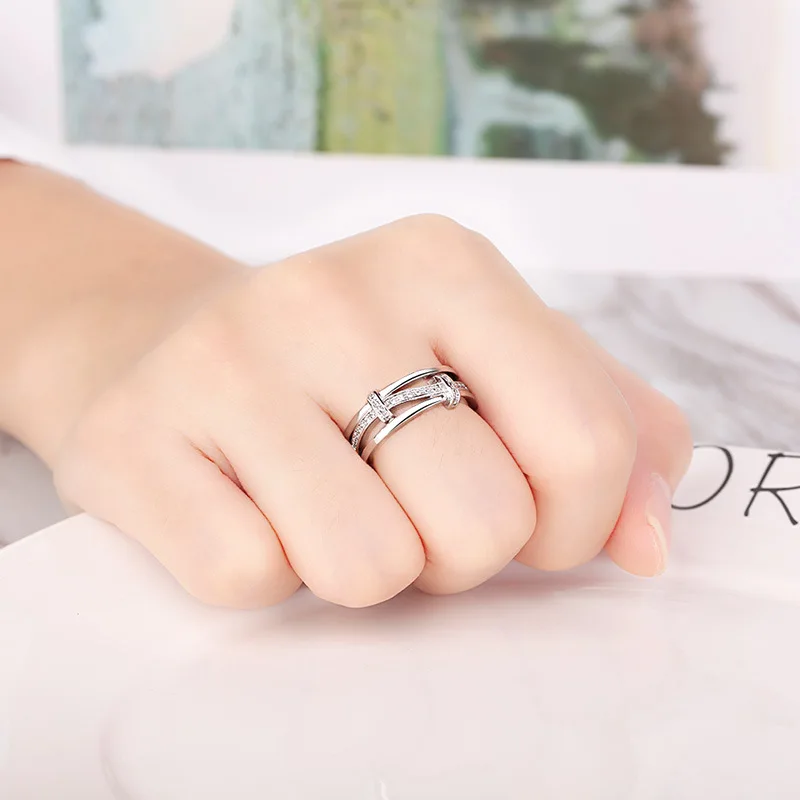 

Fashionable wild forefinger ring Adjustable ring size Ladies ring Wedding ring Friendship ring rings for women