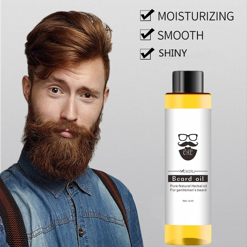 

Smoothing Nutrition Moustache 30ml Beard Oil Natural Beard Growth Oil For Men Beard Pro Care Products Anti Hair Loss