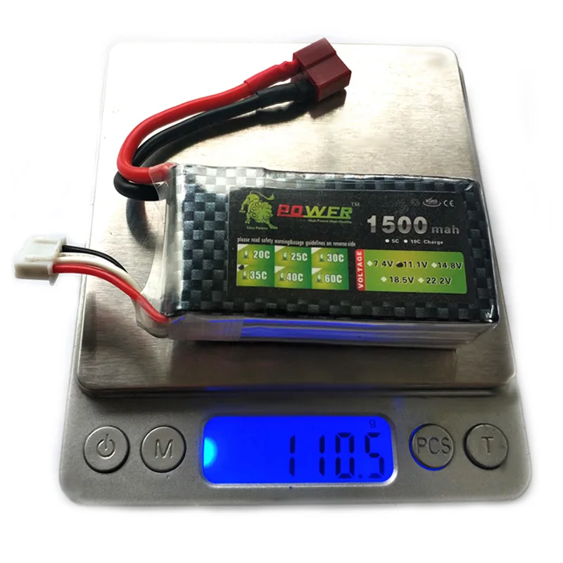 lipo 3s 111 v 1500mah батарея с b3 зарядное устр