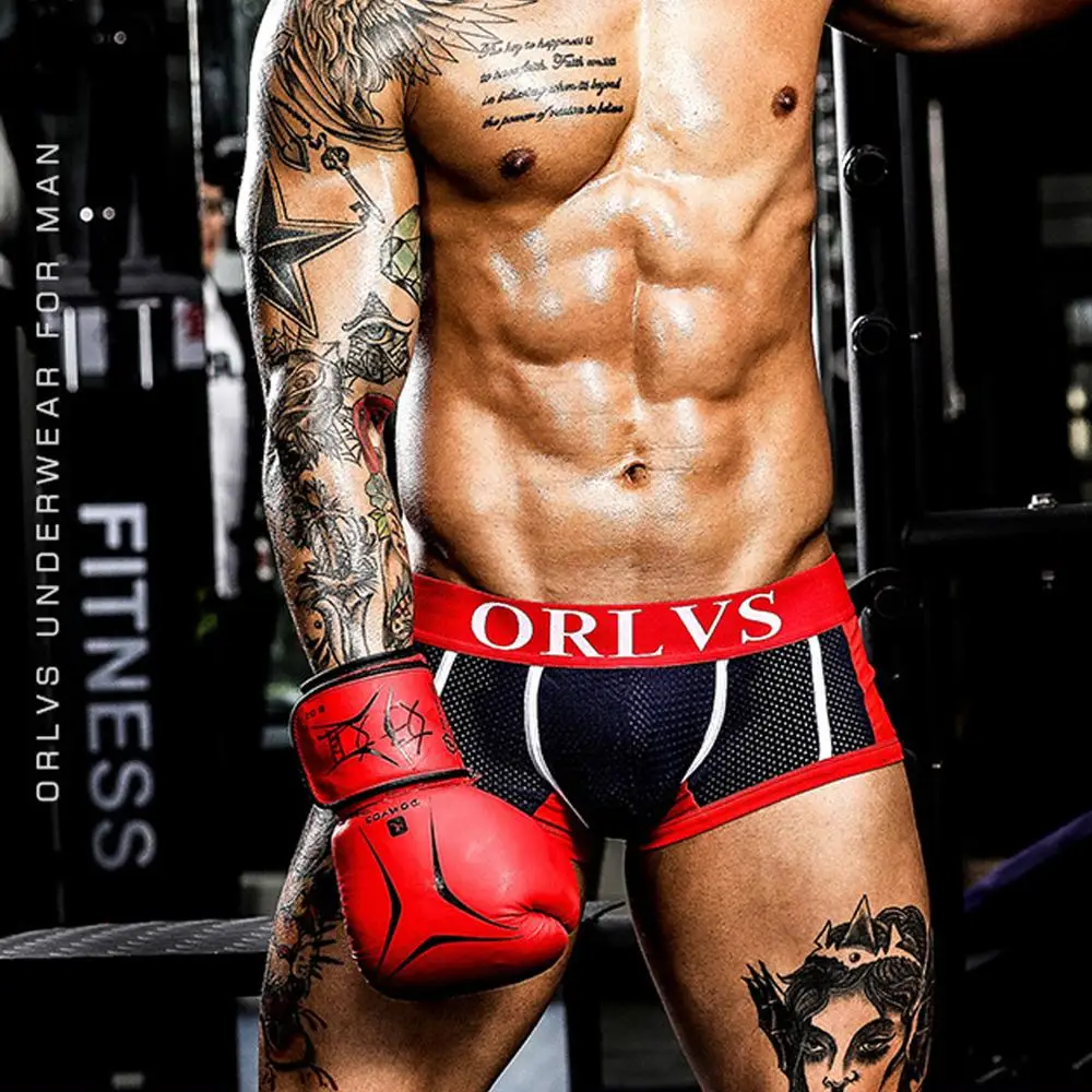 Нижнее белье для мужчин Модные дышащие хлопковые боксеры | Мужская одежда