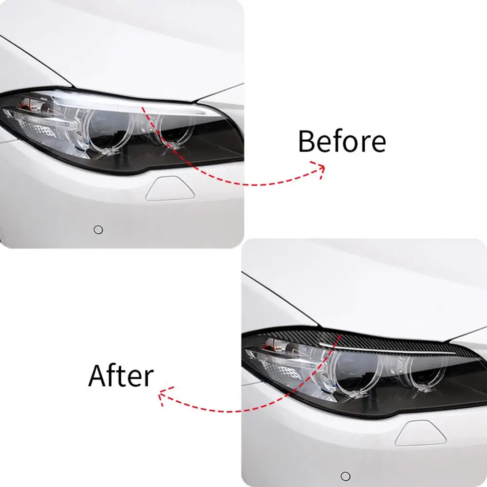 Накладка для фар бровей интерьерная литьевая деталь BMW 5 серии F10 14-16 80% - купить по