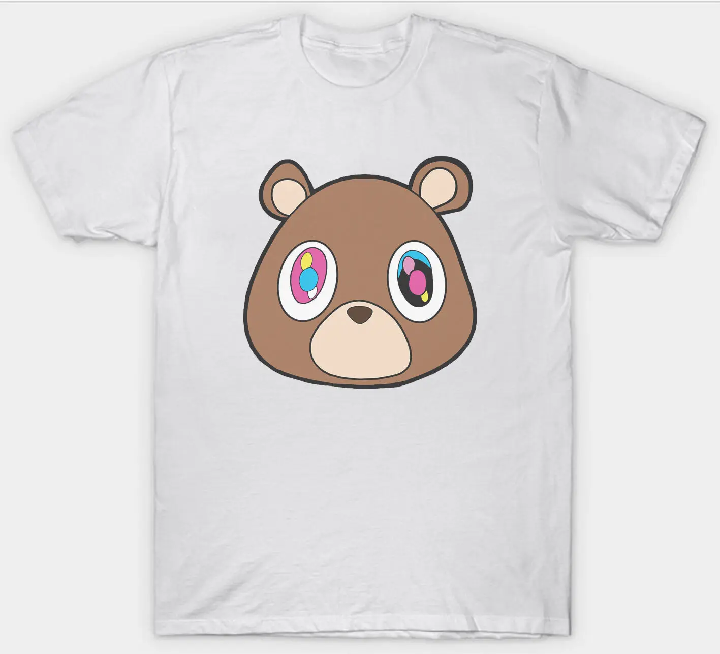 Kanye West Bear Футболка рэп хип хоп Музыка 2019 футболки толстовки|Мужские футболки| |