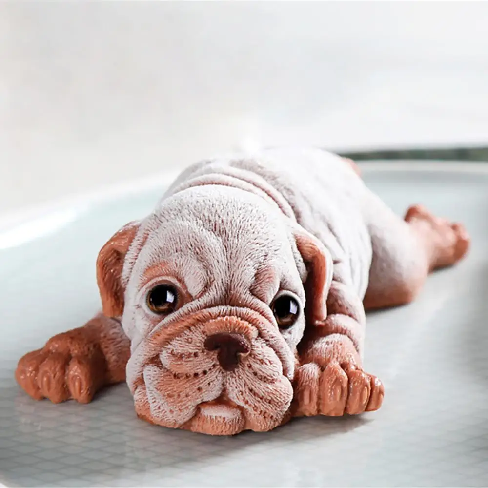 

Silicone Mold for Dog Pretty Mousse Cake 3D Shar Pei Mold Ice Cream Jelly Pudding Blast Cooler Fondant Tool Decoration