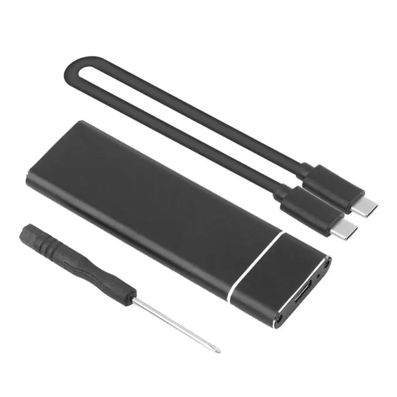 Чехол для мобильного жесткого диска с USB 3 1 на M.2 NGFF SSD Тип C адаптер карта Внешний